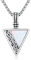 CUOKA MIRACLE Pfeilspitze Halskette 925 Silber - Wikinger Schmuck für Herren & Damen - Stilvolles Unisex Geschenk zu Weihnachten oder Geburtstag