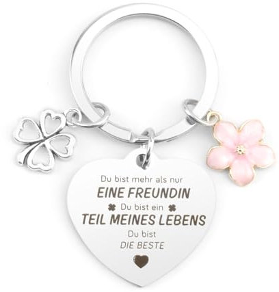 Valentinstags Geschenk für Beste Freundin Geschenk Freundschaft Geschenk Freundinnen Freundschaftsgeschenk für Frauen Beste Freundin Schlüsselanhänger Freundschaft Bestie Bff Freundinnen Geschenkideen