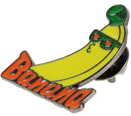 Holibanna Cartoon-fruchtbrosche Orangefarbene Broschennadel Ananasstift Taschenstifte Süße Pins Für Taschen Faltbare Ohrringe Obst-emaille-brosche Emaille-pin-abzeichen Legierung Yellow