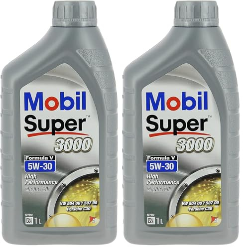 Mobil Super 3000 Formula V 5W-30, 1L (Packung mit 2)