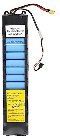 Paquete de baterías Zenithaur 36V 6600mAh para Accesorio de reemplazo de Scooter eléctrico M365, energía de Alta Capacidad para un Rendimiento Duradero