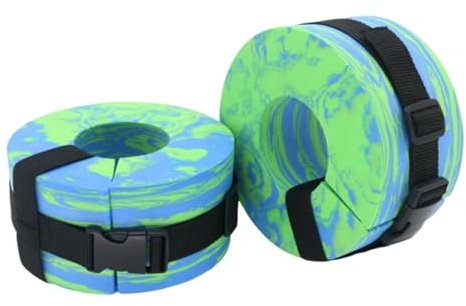 Sionhiuo Mangas De Natación | Anillos Flotantes De Fitness para La Natación,Ajustables Portátiles para Brazos Piernas Cinturón De Atletas Profesionales Y Adultos Entusiastas