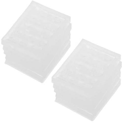 HAPINARY 10 Moules En Silicone Pour Ongles Outil Pour Ongles En Silicone Cadre Transparent