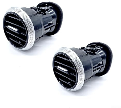 Par de rejillas de ventilación para tablero delantero para A3 S3 8P 2008-2012 con reemplazo de material ABS OEM 8P0820901C