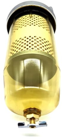 B10-AL Kraftstofftankfilterbaugruppe Benzin Diesel Wasserabscheider 30 Mikron mit wasserdichten Filtern mit PF10-Element Benzinfilter Kraftstofffilter