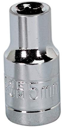 Sealey S1405 Walldrive Socket 5Mm 1/4Sq Drive