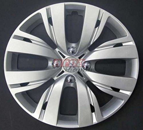 Set von 4 Rad Radkappen Radzierblenden für Peugeot 208 12, Durchmesser 38,1 cm