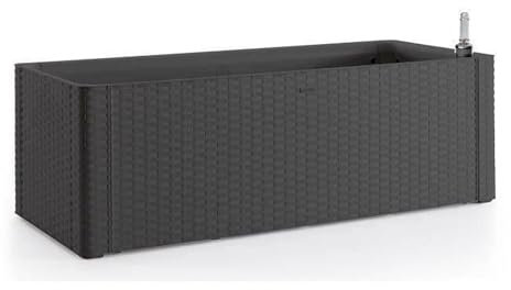 Stefanplast 2075944 Indicator Natural Pot de Fleurs Anthracite 100 x 43 x 33 cm