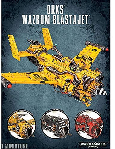 Games Workshop 99120103043 Ork Wazbom Blastajet Tabletop and Miniature Gaming, Black