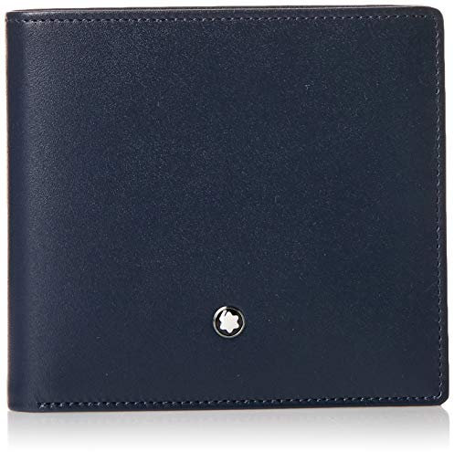 Montblanc Meisterstück Brieftasche 8 cc Kreditkartenhülle, 10 cm, Marineblau