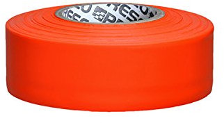 Presco PresGlo Arctic Ruban de balisage en rouleau: 1-3/16 in. x 50 yds. (Néon Orange)