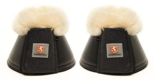 Horsecode Hufglocken Black GlamourXL