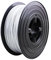 OWL-Filament Premium 3D PLA Filament RAL9006 1kg 1,75mm Made in Germany (Weiß Alu Metallic)