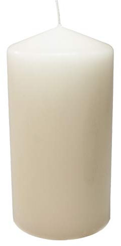Ebersbacher Kerzen Stumpenkerze Champagner, (Ø x H) ca. 80 x 150 mm einzeln in Folie