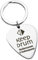 keepdrum Gitarren-Plektrum Schlüsselanhänger Metall Guitar Pick Keychain Geschenk für Musiker