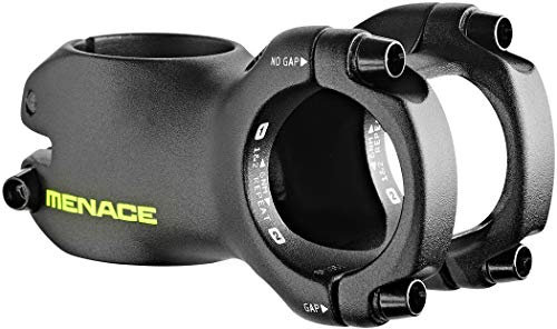 Sixpack Menace Fahrrad Vorbau 31.8mm x 50mm / 70mm schwarz/gelb: Größe: 31.8mm/50mm