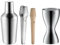 WMF Matroschka Cocktail Set 5-teilig, Barset mit Edelstahl Cocktail Shaker 700ml, Barmaß, Cocktail Sieb & Loft Barmaß, mit 2 Einheiten, 2 cl und 4 cl, kleiner Messbecher für exaktes Dosieren