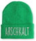 Arschkalt Statement Wintermütze lustiger Spruch für die Piste und den Winter, Farbe: Mint