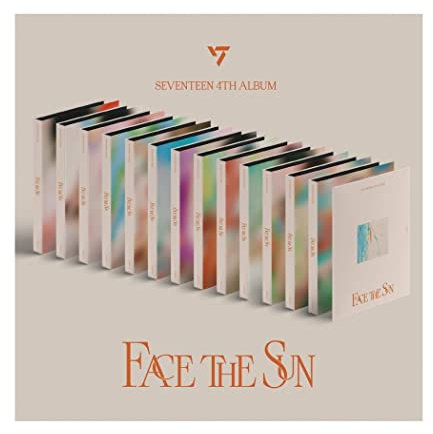 PLEDIS Sievenzehn – Face the Sun [Carat Ver.] 4. Album + extra Fotokarten-Set (zufällige Version), 150 x 210 14 mm, PLD0155