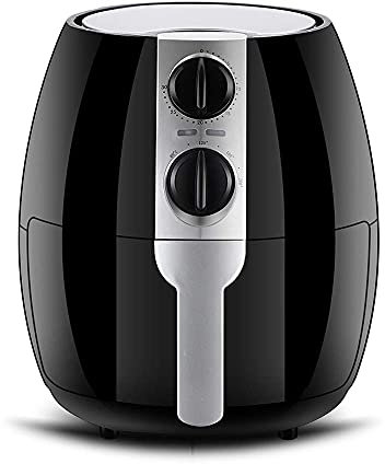 YHQKJ Freidora de Aire para el hogar Freidora eléctrica sin Aceite de 4,5 litros, Horno pequeño con Gran Capacidad, Control de Temperatura de Perilla de Tanque de guía de Aire integrada Needed