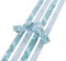 Papierstreifen Eukalyptus 450 mm lang 15 mm breit 80 Streifen Bastelpapier DIY