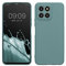 kwmobile Carcasa Compatible con Honor X8 5G / X6 / 70 Lite 5G Funda - con Bordes elevados - Apto Carga inalámbrica - Noche ártica Mate