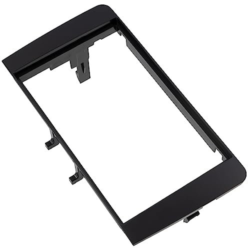 AERZETIX - C11139 - Cadre/façade/Adaptateur 2 DIN pour autoradio de Voiture - Moulage/Cache en Plastique - Compatible avec Audi A3 2003+