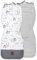 Pepi Beidseitig Sitzauflage Kinderwagen 33 x 85 cm - Sitzauflage Buggy 100% Baumwolle - Kinderwagen Einlage 6 Löcher für Sicherheitsgurte - Kinderwagen Sitzauflage Waldfreunde mit Samt