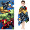 Ubephant Superhelden Badetuch, Strandtuch Superhelden für Kinder, 70 * 150cm Badelaken Superhero Handtuch Badetücher Superweich Super Saugfähig und Langlebig Reisen Urlaub Kinder Strandgeschenke