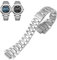 ONECMN Hochwertiges Uhrenarmband für Baida Nautilus 5711/1A010, massives Edelstahl-Uhrenarmband, Zubehör, konvexe Schnittstelle, 25 x 13 mm, 25-13mm, Achat