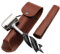 Taladro de Mano, Herramienta de Supervivencia para Colonos, Taladro Manual Para Carpintería, con Funda de Cuero para Madera, Juego de Taladro de Mano, para Acampar, al Aire Libre Taladro Manual