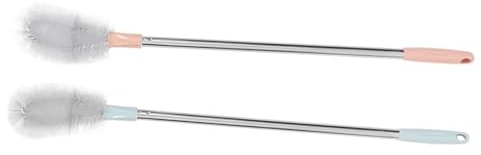 HOMOBABE 2pcs Bottle Brush Kettle Cleaner Long Bottle Brush for Water Jug Cleaning Random Color