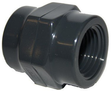 PVC-U Gewindemuffe 50 mm x 1 1/2 Klebemuffe x Innengewinde 0110826