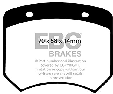 Satz EBC Greenstuff Bremsklötze DP2102