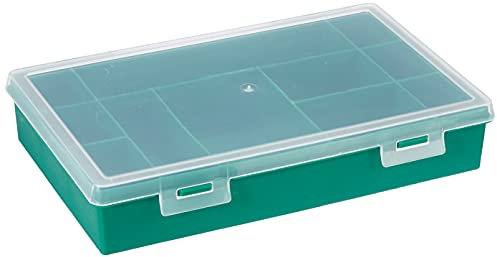 Tayg TG1211 Sortimentskasten, 11 Fächer, 290 mm x 195 mm x 54 mm Abmessungen