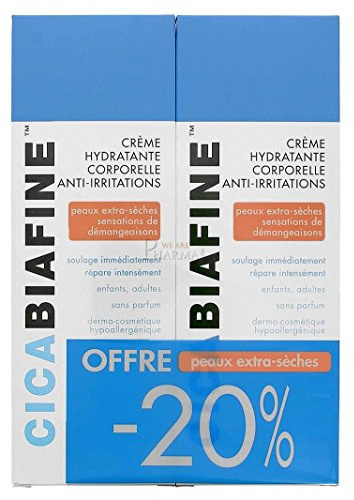 CicaBiafine Nährende Anti-Reizung Creme Packung von 2 x 200 ml