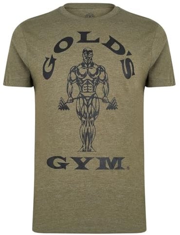 GOLDS GYM Herren T-Shirt, olivgrün, L