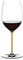 RIEDEL Fatto A Mano Cabernet/Merlot, Einzelpackung, klares u. gelbes Kristallglas, handgefertigt
