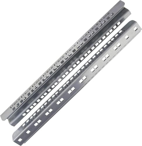 Lanview 9U INSTALLATION RAIL, GALVANIZED, 1SET=2PCS, RAX405 (GALVANIZED, 1SET=2PCS.)
