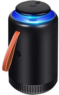 Lampe Anti Moustique Portable Camping,IngréDients Naturels Garantis, Sans Rayonnement Non Toxique, Non Chimique, Ultra Faible Bruit,Usb Rechargeable PièGe à Insectes