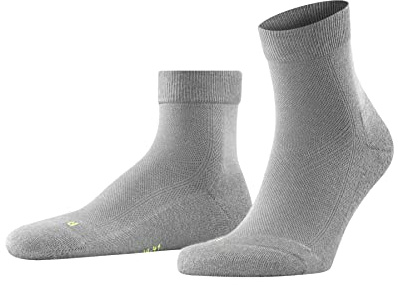 FALKE Unisex Cool Kick Socken atmungsaktives schnelltrocknendes Funktionsmaterial leichte Polsterung Plüschsohle kühlend moderne Quarterlänge flache Naht an Fußspitze sportlich 1 Paar | mit ultraleichter Polsterung