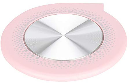 PUSOKEI Tassenwärmer - Becherwärmer, 55 ℃ Multifunktionaler USB-Smart-Kaffeewärmer mit rutschfestem Schwammpad unten(Rosa)