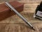 Jinhao Baoer 801 Luxury Executive Stainless Steel Fountain Pen Writing Set - Pen + 5pk BLUE Cartridges...(Blue Ink Cartridges, Baoer 801 Style Pen)