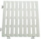 Pack 50 dalles caillebotis anti-dérapants 30 cm carré blanc (50 pièces) pvc étanche pour tous milieux humides