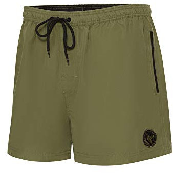 Ladeheid Costume Uomo Mare Extra Corto con Taschino, Medium Drawstring, Fodera in Rete, Costumi da Bagno, Boxer per la Spiaggia, la Piscina e Il Surf LA40-199 (Khaki, XL)