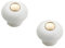 TopHomer 2PCS Cupboard Handle, Ceramic Zinc Alloy Cabinet Handle, Kitchen Drawer Door Handles, Door Knobs for Replacement, for Drawer, Kitchen Cabinet, Bathroom Cabinet, Wardrobe Door