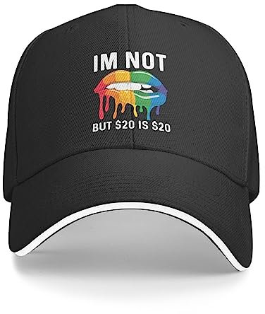 LGBT-Mütze ImGay But 20 is 20-Mütze, Damen-Baseballmütze, lustige Mützen