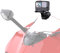 Lupholue Motorrad-Windschutzscheiben-Clip-Halterung, Schnellverschluss-Clip-Halterung, Compatible with GoPro Hero 13 12 11 10 9 8 7, Insta360 X4 X3 X2 X ONE RS R, DJI Osmo Action, Smartphone