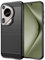 Wookfiss Funda para Huawei Pura 70 Ultra, Fibra de Carbono Carcasa Protectora, Suave TPU Silicona Delgada Anti-Choques Caso Compatible con Huawei Pura 70 Ultra