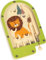 small foot Mini Flipper Spiel Löwe aus Holz, Pinball-Spiel, Geschicklichkeitsspiel, für Kinder ab 3 Jahren, 12607